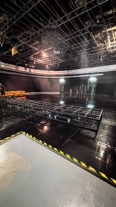 Estructura de soporte para pantallas LED en Televisión Canaria