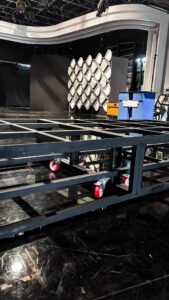 Estructura de soporte para pantallas LED en Televisión Canaria