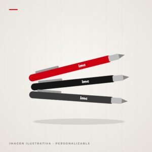 Imagen ilustrativa de bolígrafos personalizados personalizable con el logotipo de tu marca